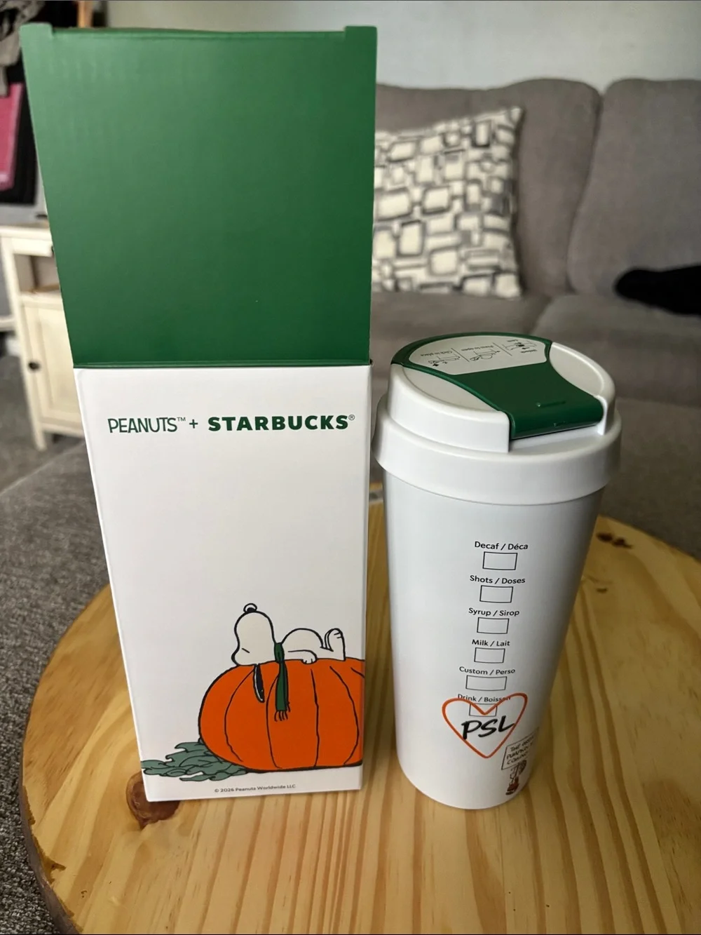Starbucks travel mug